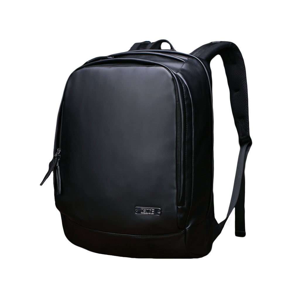 men pu leather backpack multi pockets large capacity kanken backpack business shoulder laptop bag mochilas mujer J4U66