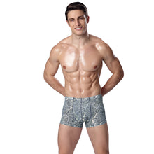 sexy men underwearcuecas boxers shorts underpants floral print elastic waist mens underwear boxers panties J4U66