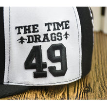 women men fitted hat golf racing cap black and white embroidery pattern hip hop snapback cap dad hat chapeau homme black J4U66