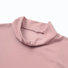 women blouse solid half batwing sleeves irregular hem split mini dress casual loose elegant tops pink party dresses J4U66