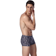 breathable underwear mens boxers shorts boxers flora print elastic waist underpants men boxer underwear panties J4U66