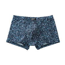 breathable underwear mens boxers shorts boxers flora print elastic waist underpants men boxer underwear panties J4U66