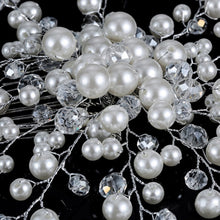 bridal wedding hair accessories pearl flower tiara de noiva headpiece crystal headband for bride women girl J4U66