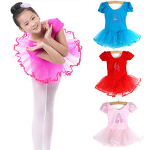 Brief Solid Girls Kids Baby Candy Color Tutu Dress Dance Costumes Ballet Dancewear New Y46  J4U66