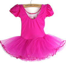 Brief Solid Girls Kids Baby Candy Color Tutu Dress Dance Costumes Ballet Dancewear New Y46  J4U66
