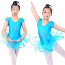 Brief Solid Girls Kids Baby Candy Color Tutu Dress Dance Costumes Ballet Dancewear New Y46  J4U66