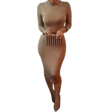 Brief Women's Long Sleeve Bandage Bodycon Dress Party Slim Dresses  J4U66