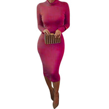 Brief Women's Long Sleeve Bandage Bodycon Dress Party Slim Dresses  J4U66