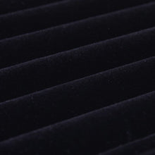 bright jewelry showcase velvet earring ring display tray box show carrying case J4U66