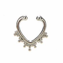 Bronze Nose Hoop Ring Sexy Fake Septum Nose Rings Faux Piercing Nose Studs Body Jewelry Gold Silver J4U66