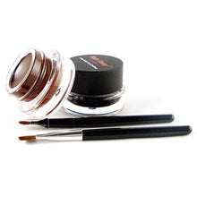 brown black colors eyeliners gel 2pcs brushes makeup cosmetic sets J4U66