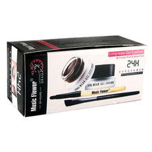 brown black colors eyeliners gel 2pcs brushes makeup cosmetic sets J4U66