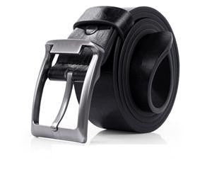 Business Casual First Layer Pin Buckle Belt Waistband Men's PU Leather Cowskin Belt J4U66