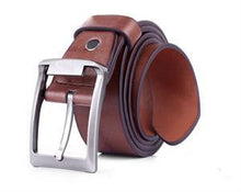 Business Casual First Layer Pin Buckle Belt Waistband Men's PU Leather Cowskin Belt J4U66