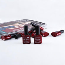 CNHIDS Nail Gel Polish UV & LED Shining Colorful 24 colors10ML Long lasting soak off Varnish Manicure Nail Art Makeup Tool J4U66