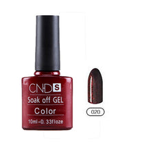 CNHIDS Nail Gel Polish UV & LED Shining Colorful 24 colors10ML Long lasting soak off Varnish Manicure Nail Art Makeup Tool J4U66