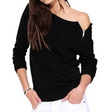 camisas femininas korean women shirts blouses side zipper long sleeve casual blusa plus size blusas feminina women clothing J4U66