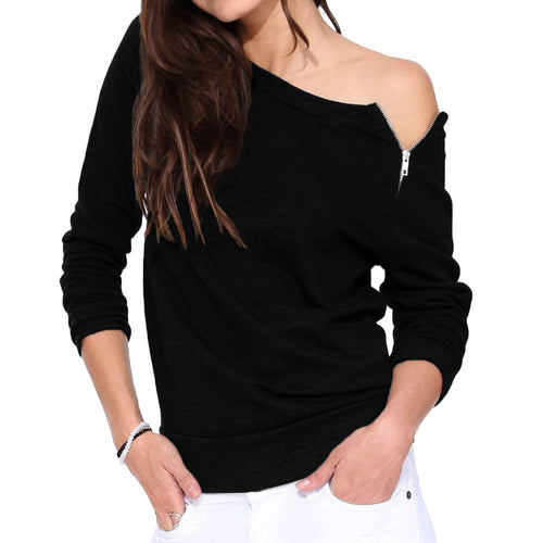 camisas femininas korean women shirts blouses side zipper long sleeve casual blusa plus size blusas feminina women clothing J4U66