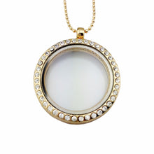 Can Open Memory Living Magnet Glass Floating Locket Pendant Necklace For Women Fine Jewelry S 4 Colors Women Necklace J4U66