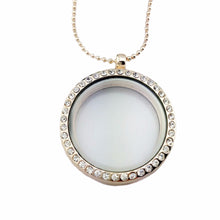 Can Open Memory Living Magnet Glass Floating Locket Pendant Necklace For Women Fine Jewelry S 4 Colors Women Necklace J4U66