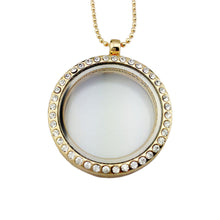 Can Open Memory Living Magnet Glass Floating Locket Pendant Necklace For Women Fine Jewelry S 4 Colors Women Necklace J4U66