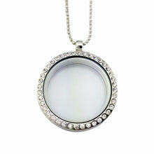 Can Open Memory Living Magnet Glass Floating Locket Pendant Necklace For Women Fine Jewelry S 4 Colors Women Necklace J4U66