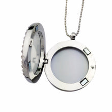 Can Open Memory Living Magnet Glass Floating Locket Pendant Necklace For Women Fine Jewelry S 4 Colors Women Necklace J4U66
