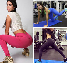 Candy Color Elastic Fitness Leggings Women Sport Leggings Pants Gym Women Leggings J4U66