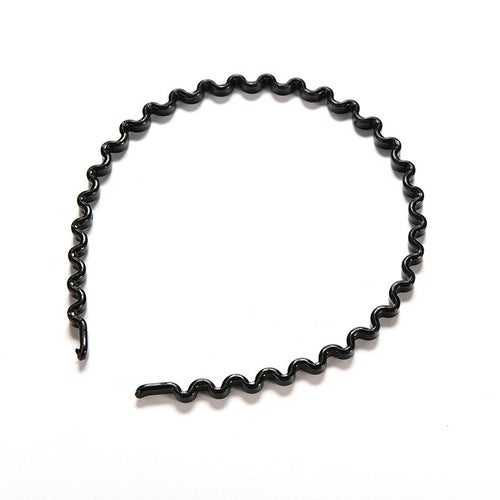 Candy Color Mens Women Wavy Hair Head Hoop Band Sport Barrette Headband Hairband Hair Band Accessories J4U66