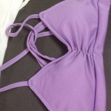 Candy Color Women Sexy Padded Bras Hollow Back Bralette Push Up Bra Strappy Caged Tank Tops Lingerie J4U66