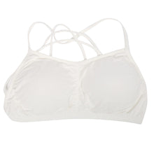 Candy Color Women Sexy Padded Bras Hollow Back Bralette Push Up Bra Strappy Caged Tank Tops Lingerie J4U66