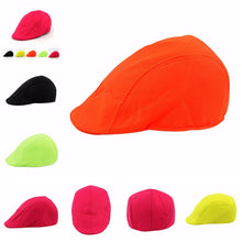 Candy Color beret Baseball Caps  Golf Cap Hip Hop Flat Hat For Men Women J4U66