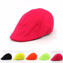 Candy Color beret Baseball Caps  Golf Cap Hip Hop Flat Hat For Men Women J4U66