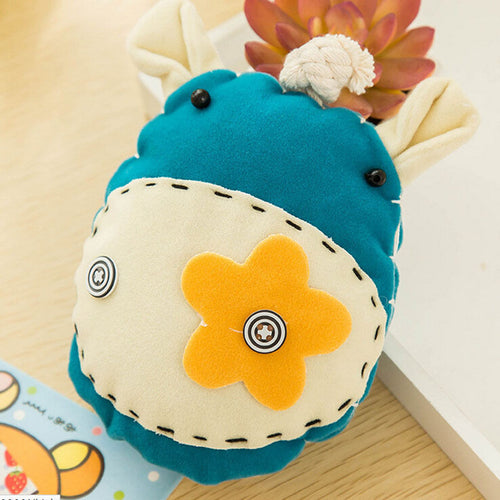 Cartoon Keyring Bag Keychain Handbag Holder Key Ring Storage Cover s J4U66