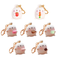 Cartoon Otato Bunny Decor Fat Rabbit Keychain Keyring Bag Gift Pendant Key Chain J4U66