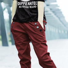 casual adult mens multi colored cotton straight trousers slim fit pants m xxl J4U66