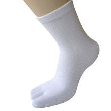 Casual Breathable Men's S Five Finger Toe Socks Solid Long Ankle Cotton Socks New PY6 J4U66