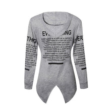 Casual Lady Swear Long Sleeve Hoodie Sweatshirt Hooded Coat Jacket Pullover J4U66