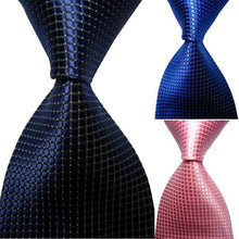 Casual Slim Men Ties Small Plaid Skinny Neck Party Wedding Tie Silk Necktie J4U66