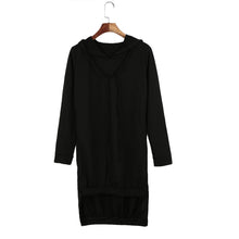 casual women dress long sleeve loose dress pockets shift dress women dress vestidos plus size 3xl J4U66