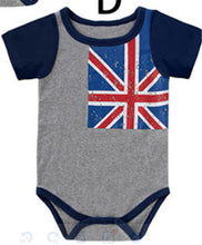 Charm Baby Boys Apparel Girls Toddlers Playsuit Newborn Flag Romper Jumpsuit J4U66