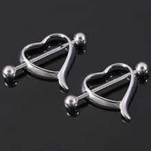 Charm Surgical Steel Love Heart Nipple Ring Shields Bar Navel Ring Body Piercing Women Jewelry Gifts  J4U66