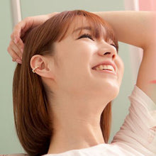 Charm crystal hoop earrings Geometric Round Shiny rhinestone earring jewelry women J4U66