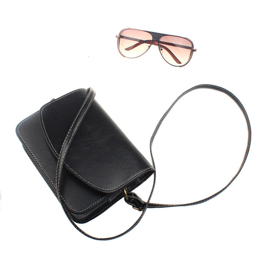 Women Imitation leather Shoulder Bag Crossbody Satchel Handbag Retro Women Messenger Bags bolsa feminina J4U66