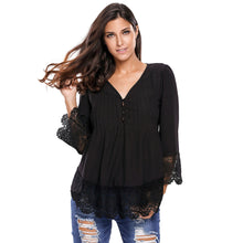 chemise femme v neck floral lace shirt women tops office shirt ladies crochet blouse blusas femininas J4U66