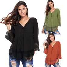 chemise femme v neck floral lace shirt women tops office shirt ladies crochet blouse blusas femininas J4U66