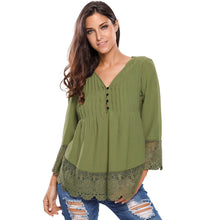 chemise femme v neck floral lace shirt women tops office shirt ladies crochet blouse blusas femininas J4U66