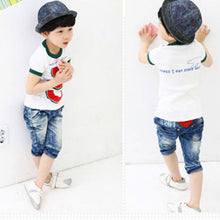 Chic Kid Toddler Tops Cozy T-Shirt Child Boys Crew Neck Watermelon Tee Shirt  J4U66