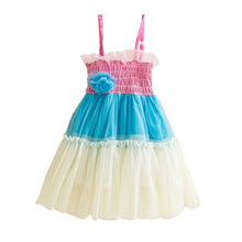 Child Kids Baby Girls Lace Flower Princess Dress Sundress Tulle Tutu Dresses J4U66