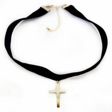 Choker Necklace Velvet Cross Chain Ribbon For Sailor Moon Cosplay Jewelry J4U66